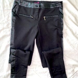 Black jeggings
